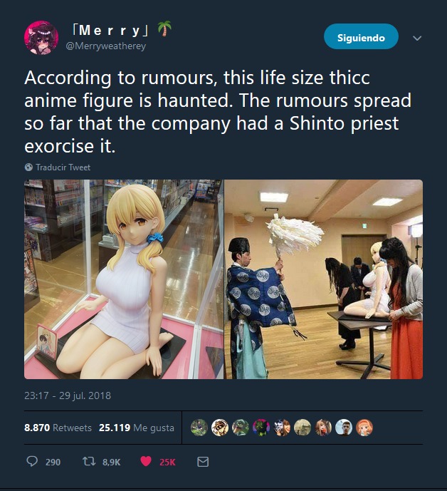 Haunted life store size anime figure